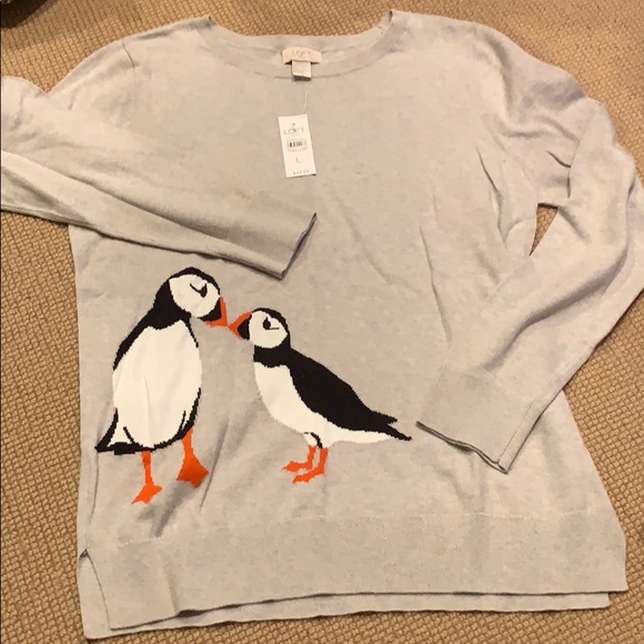 LOFT Sweaters - Loft Penguin Top
